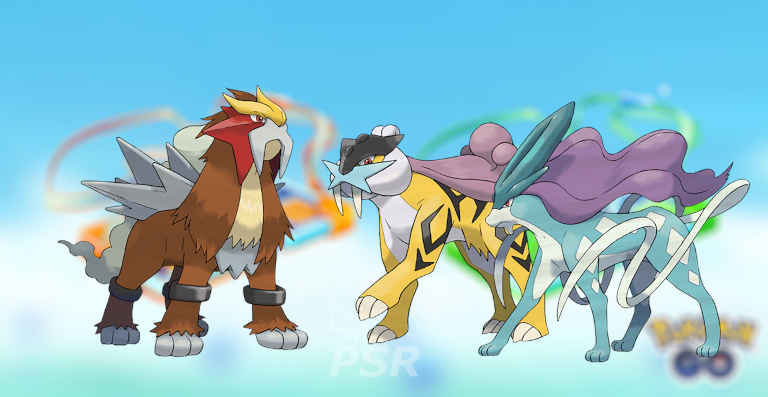 Raid Hour Suicune Entei Raikou