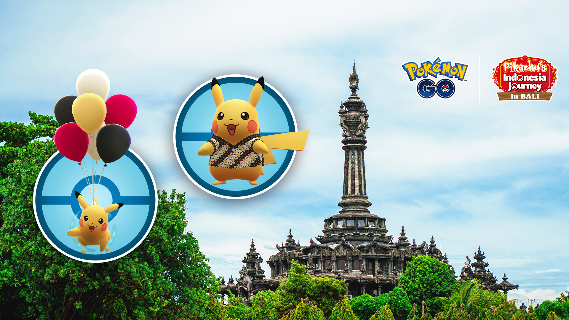 Pikachu’s Indonesia Journey in Bali